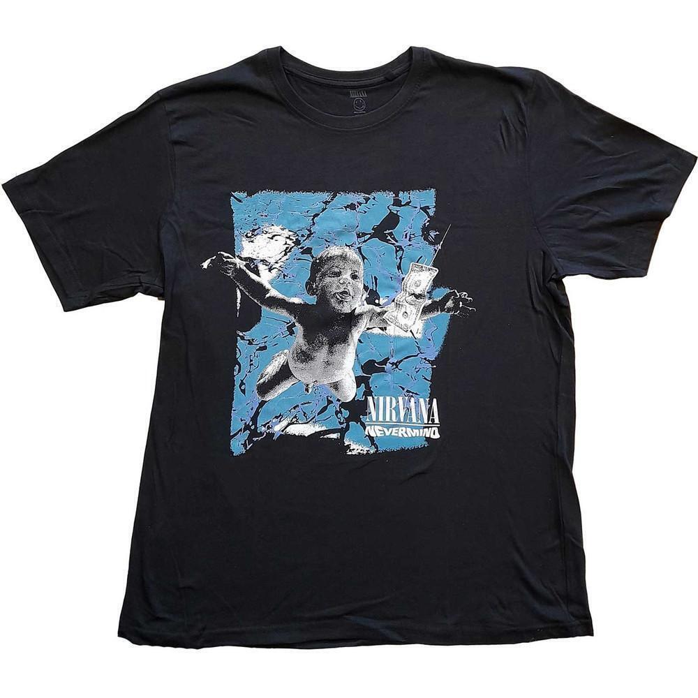 Nirvana Unisex T Shirt Nevermind Cracked